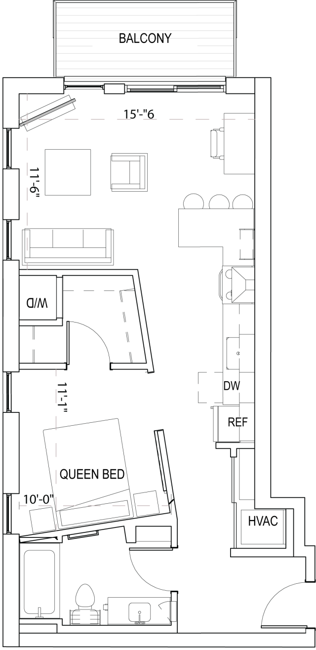 Lucille Apartments in Northeast - Floor Plans