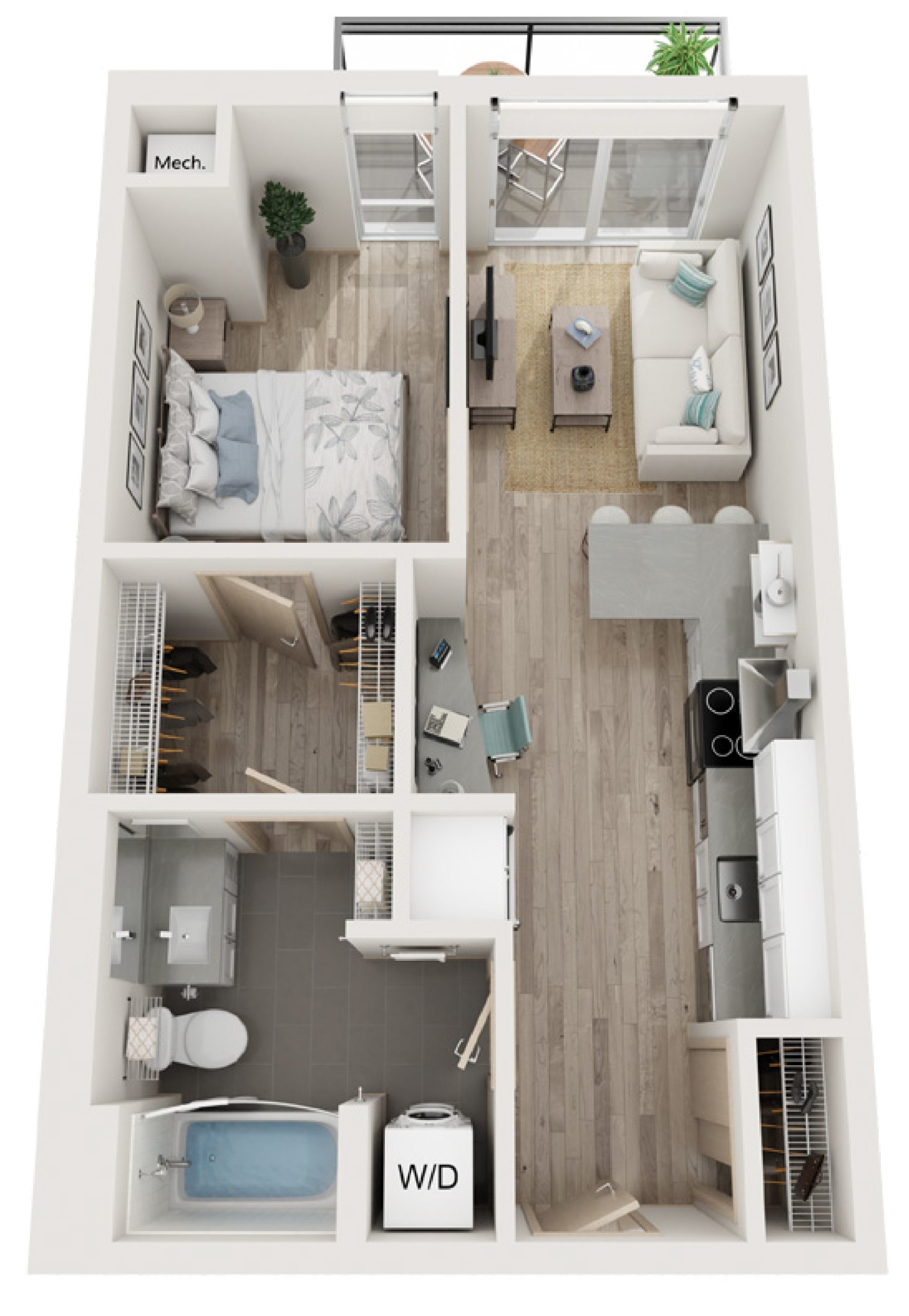 Lucille - Apartment Floor Plans in Minneapolis, MN